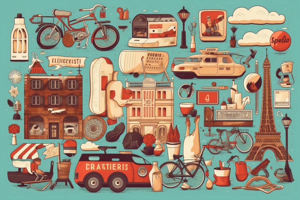 Everyday French phrases for travel cover art